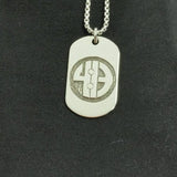 Sterling Silver Dog Tag
